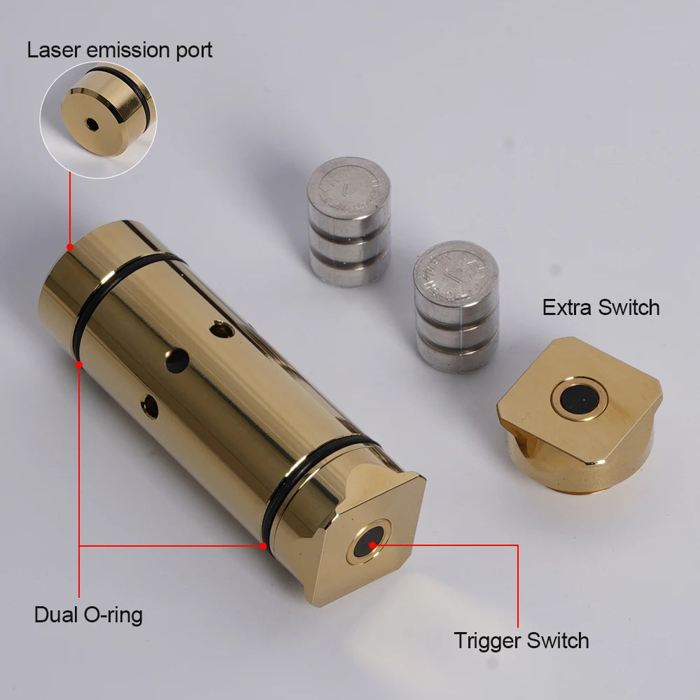 7.62X39 Red Dot Laser Training Device Tactical Aiming Dry Powder Skill Development Tool for Practice