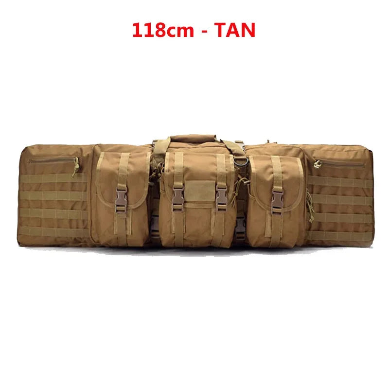 93cm 108cm 118cm 142cm Tactical Molle Gun Bag Hunting Backpack Shooting Paintball Sniper Airsoft Rifle Gun Case For Wargame