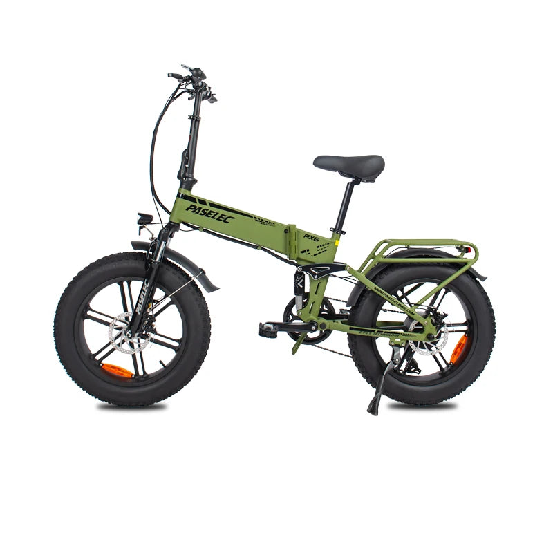 HedaTX PX6 750W 48V 13Ah Fat Tire Electric Mountain Bike