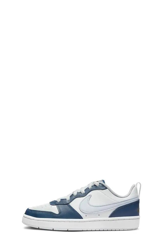 Nike Kids' Court Borough Low-Top Sneakers Active Kids Sports Running Shoes for Young Athletes
