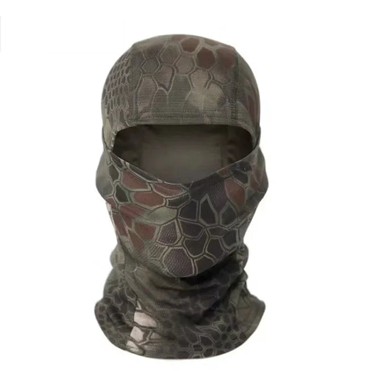 Tactical Camouflage Balaclava Full Face Mask Outdoor Hat Motorcycle Hunting Bike Cycling Bandana Neck Gaiter Ski Hiking Scarf