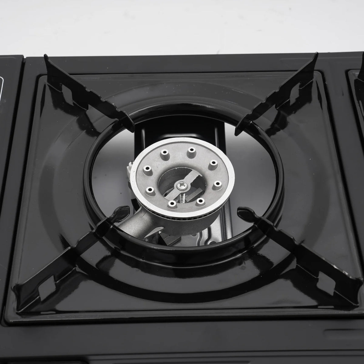 Portable Dual Burner Camping Gas Stove With Safety Valve