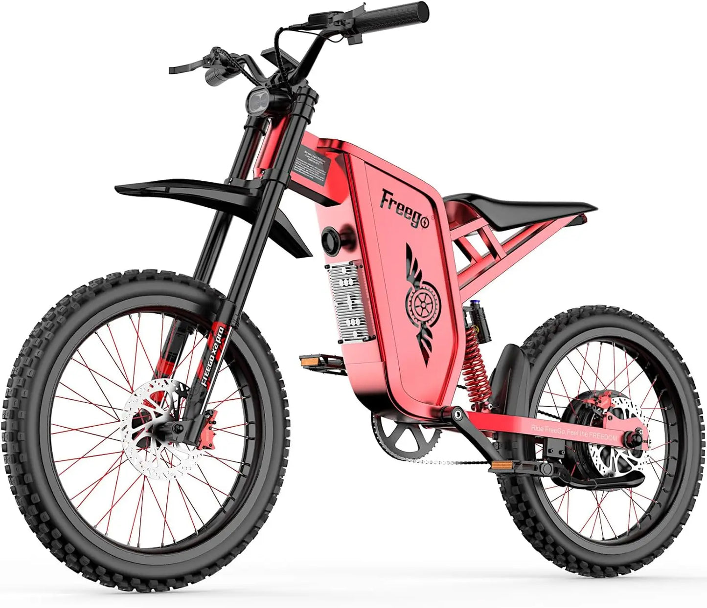 Freego X2 Pro Electric Off Road Ebike 6000W 50MPH