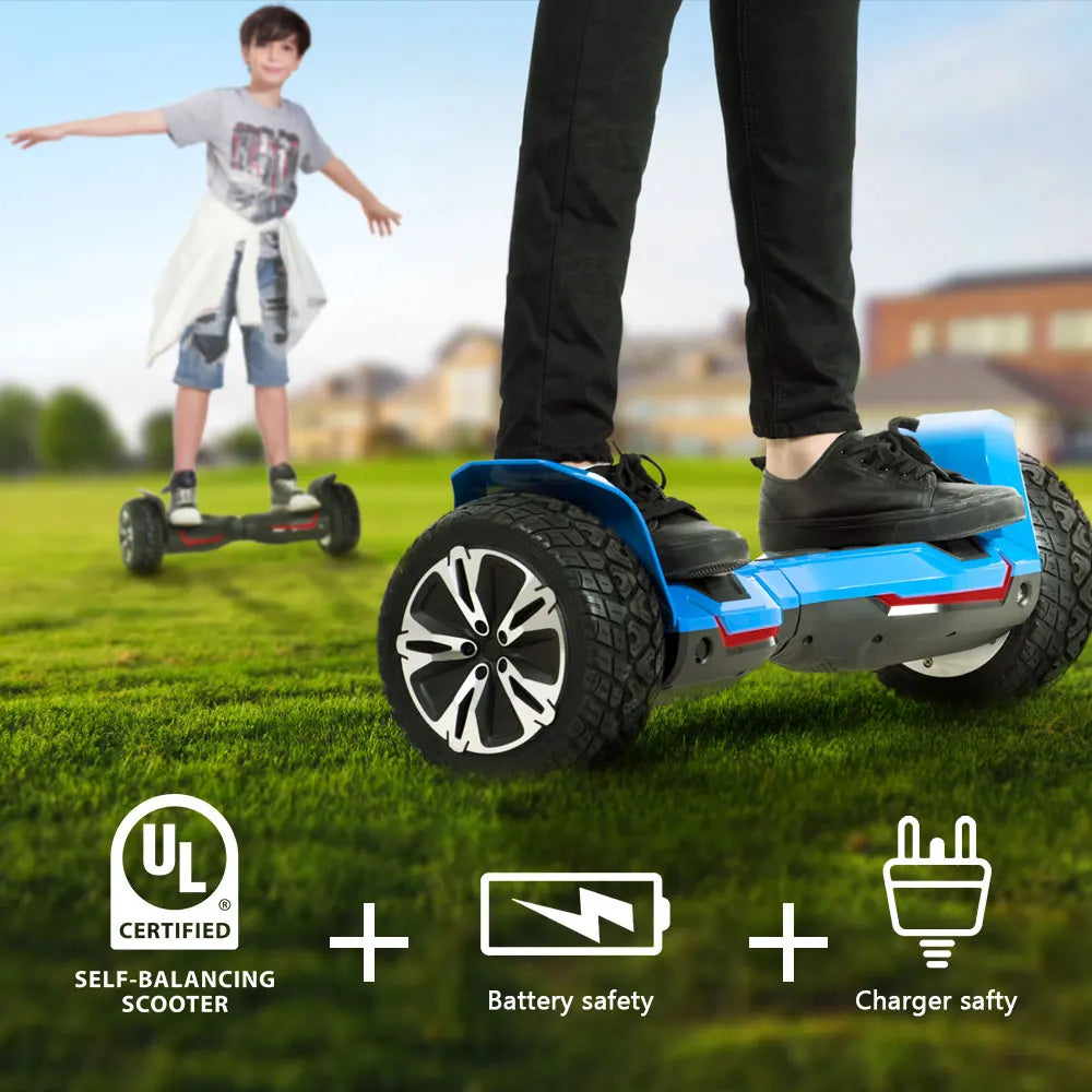 All Terrain Off Road Hoverboard With Bluetooth Speakers Self Balancing